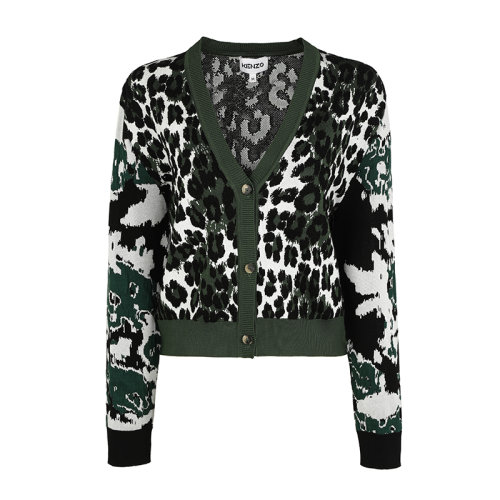 KENZO/高田贤三 时尚潮流女针织衫/毛衣女士开胸针织衫女士针织衫/毛衣FA62CA515