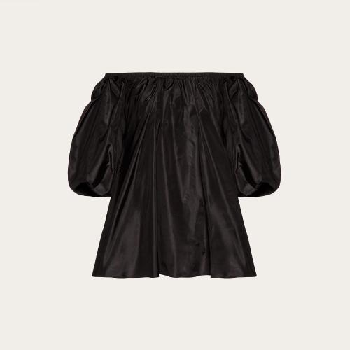  VALENTINO华伦天奴 22年秋冬 女士 夹克 TOP EN TAFFETAS LA_Vé XB0AE6Z07450NO