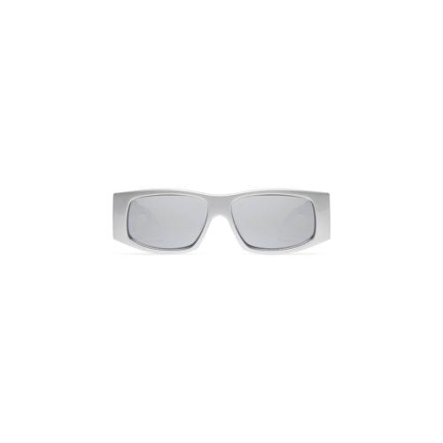  BALENCIAGA巴黎世家 22年秋冬 女士 太阳眼镜 Led Frame Sunglasses  in Silver 621649T000314