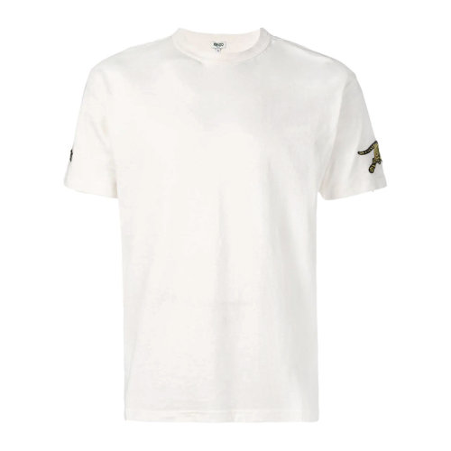 KENZO/高田贤三  男装 服装 棉质袖口老虎刺绣时尚休闲 男士短袖T恤