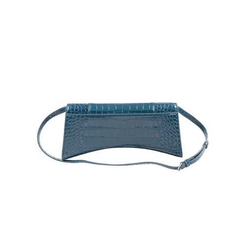  Balenciaga/巴黎世家 女士蓝色皮革单肩包 654942 1LR6Y 4406 PLSX