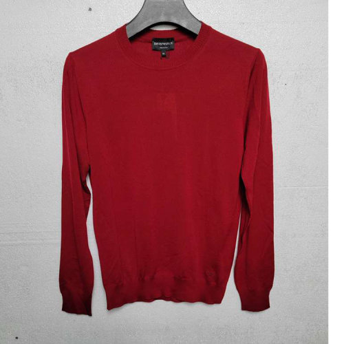 Emporio Armani/安普里奥阿玛尼 深绿色男士长袖针织衫