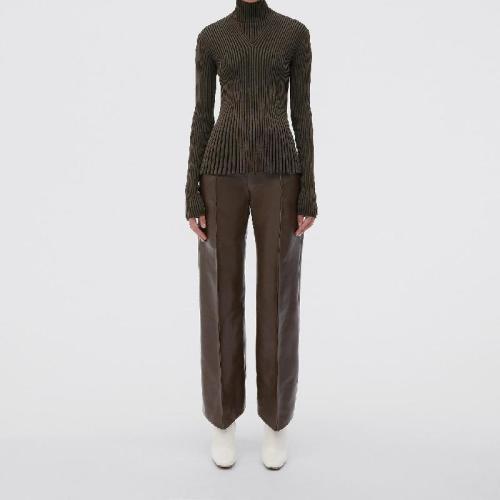  BV葆蝶家 22年秋冬 女士 针织衫 pull plisse en viscose legere 715441V2CX02177