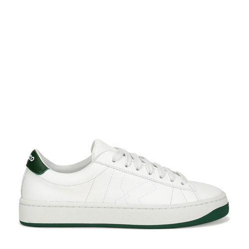 KENZO/高田贤三 女士皮革运动鞋小白鞋 2SN171 L50