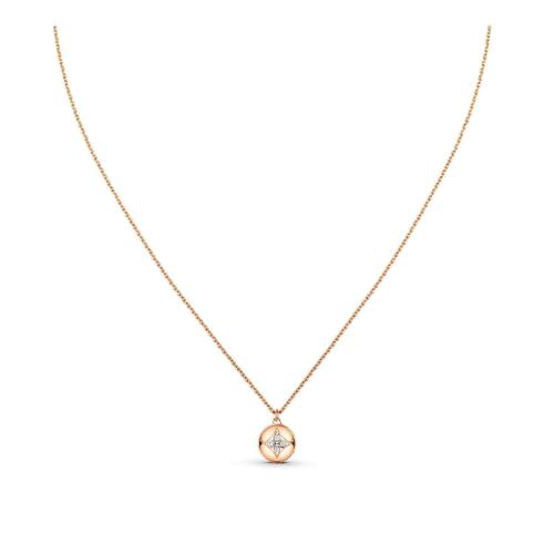 LV路易威登 22年秋冬 女士 项链 B BLOSSOM 1*w*8K 金钻石项链 Q93748 预定商品2-8周发货