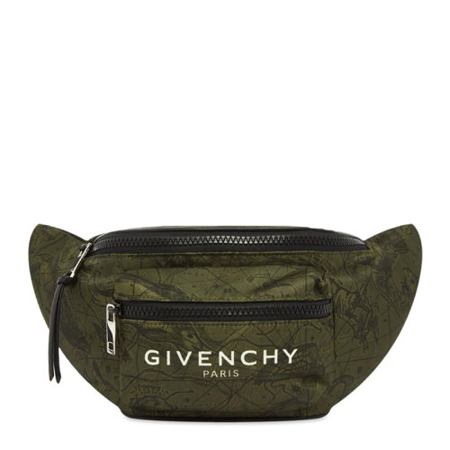 Givenchy 纪梵希 男士包袋 绿色聚酯腰包