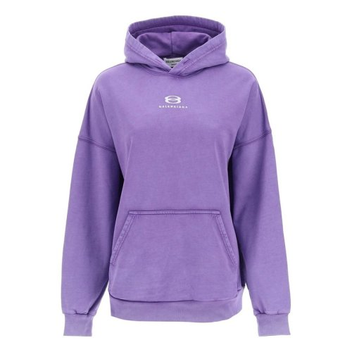  Balenciaga/巴黎世家 女士紫色棉质卫衣 675003 TLVG1 2583 PLFSX