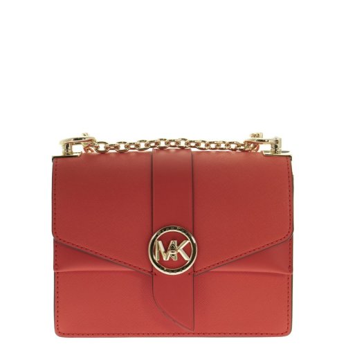  Michael Kors/迈克·科尔斯 女士红色牛皮革单肩包 32T1LGRC5L 633 PLSX