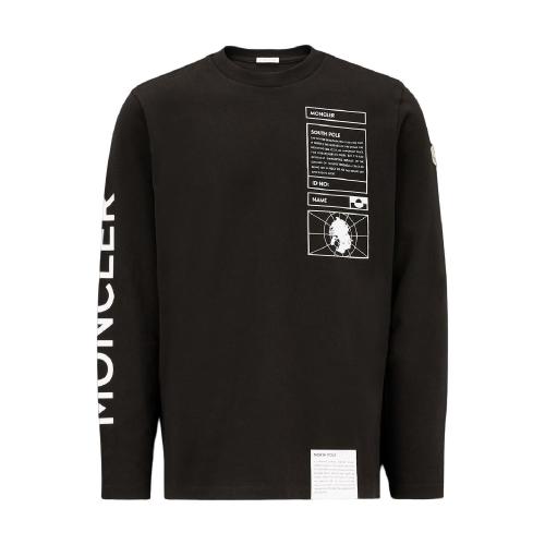 MONCLER蒙可蒙克莱 22年秋冬 男士 长袖T恤 Logo Long Sleeve T-Shirt H20918D00010899T7999