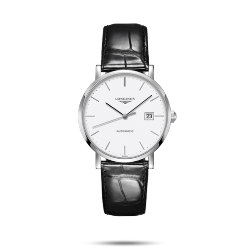 LONGINES/浪琴 博雅系列 精钢 日期显示 自动机械 男士腕表 L4.910.4.12.2