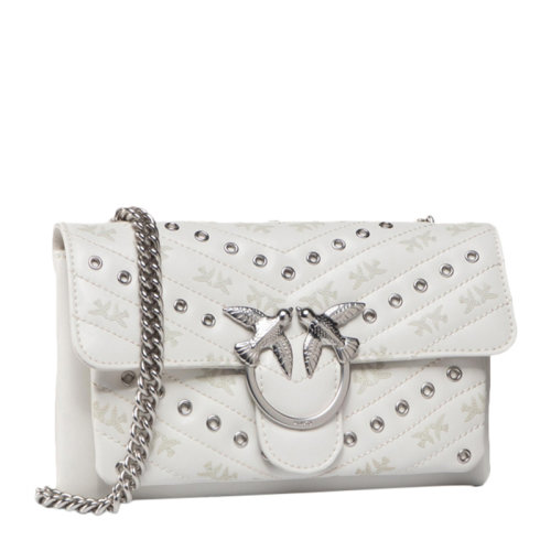 Pinko/品高女士时尚精致LOGO标志燕子单肩包斜挎包链条包女包 1P21NQ多色可选