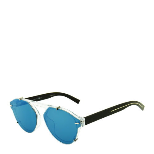 DIOR/迪奥 个性 复古 透明色镜框 蓝色镜片 男女款 太阳镜 板材 全框 墨镜 眼镜 BLACKTIE254FS 66mm DIOR 迪奥