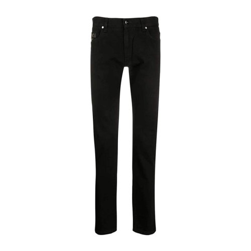  FENDI/芬迪 男士黑色棉质牛仔裤 FLP201 ABKA F0QA1 PLFSX