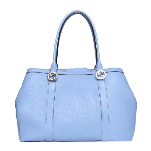 GUCCI/古驰 女士蓝色牛皮手提包 353122-A7M0G-4503