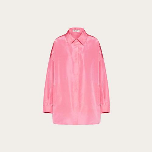  VALENTINO华伦天奴 22年秋冬 女士 大衣 CABAN EN FAILLE VB0CI0K56DEF30 预定商品1-3周发货