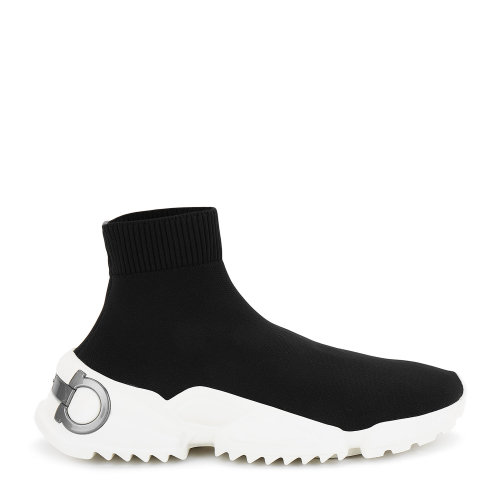 Salvatore Ferragamo/菲拉格慕 袜式休闲鞋 女士女士休闲运动鞋 黑色 734128-035741