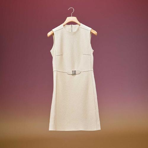  HERMES爱马仕 22年秋冬 女士 连衣裙 Robe trois trous en cuir H2H1508D09138