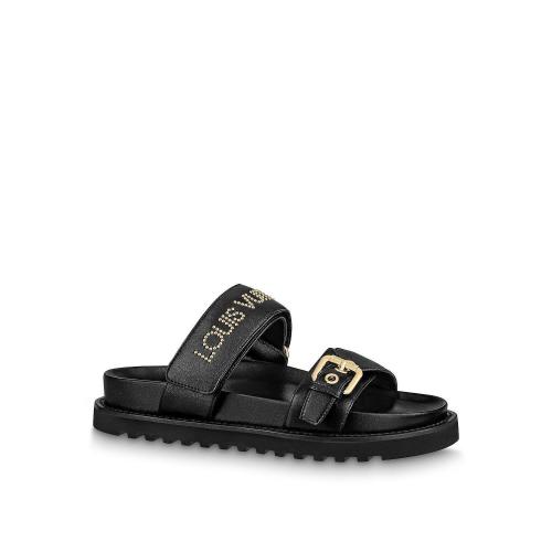  LV路易威登 22年秋冬 女士 平底凉鞋 PASEO COMFORT 平底凉鞋 1AAB6G 1AAB6D 1AAB6B 1AAB6E 1A