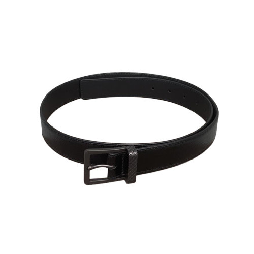 Bv 保碟家 高端系列皮带 黑色真蛇皮  男女同款