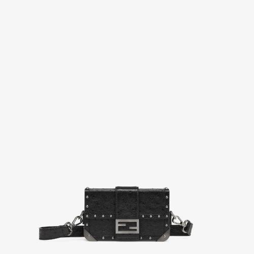  FENDI芬迪 22年春夏 男士 单肩包 Baguette Trunk Mini 7VA507Q95F1DYM