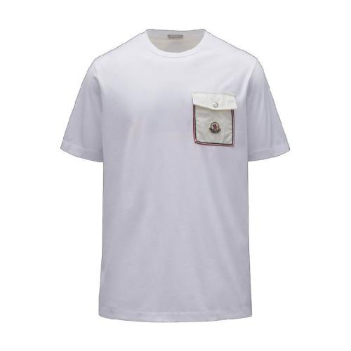  MONCLER蒙可蒙克莱 22年秋冬 男士 短袖T恤 T-Shirt with Pocket H10918C000488390Y001