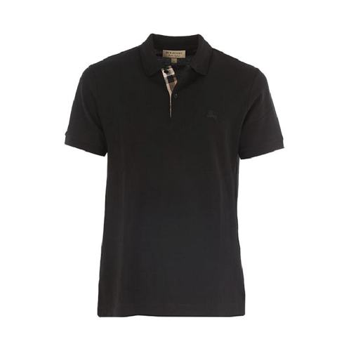  BURBERRY/博柏利 男士黑色棉质短袖polo衫 80045811 PLFSX