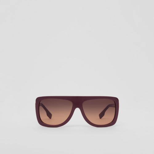  BURBERRY 22年秋冬 女士 配件装饰方框太阳眼镜 40823141