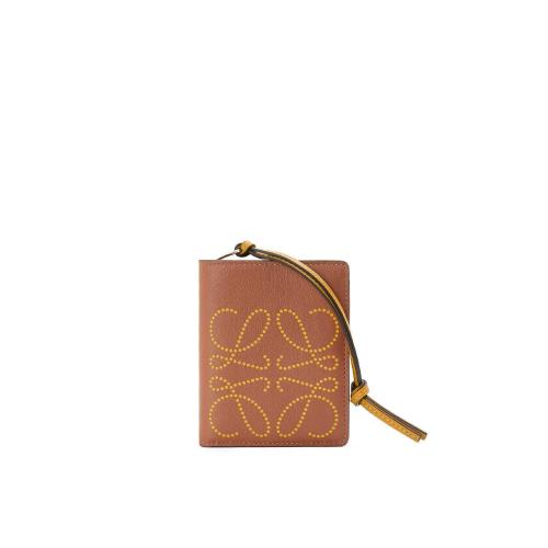  LOEWE罗意威 22年秋冬 女士 钱包 Compact zip wallet in classic calfskin C500Z41X04-7658