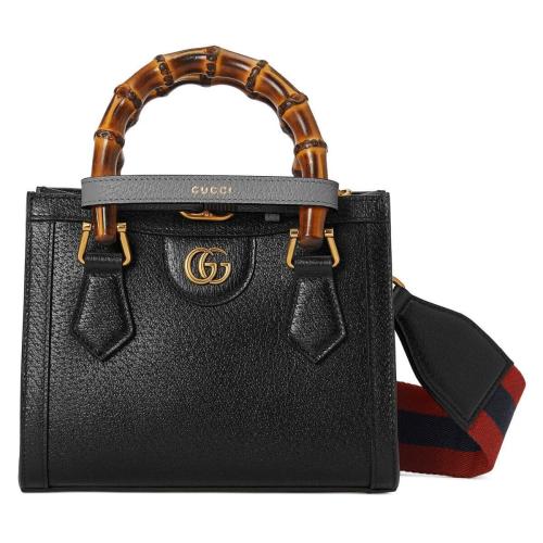  GUCCI古驰 22年秋冬 女士 Gucci Diana竹节迷你托特包 702732 U3ZDT 1260