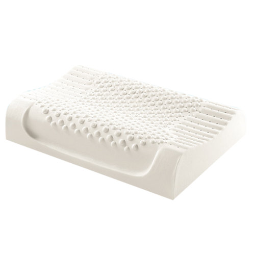 Fantti /芬缇 床上用品乳胶曲线颗粒按摩枕单人枕40*60cm