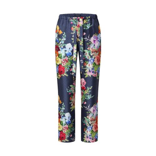  LV路易威登 22年秋冬 女士 休闲裤 PANTALON DE PYJAMA a MOTIF FLORAL VINTAGE 1AALUF 1AALUG