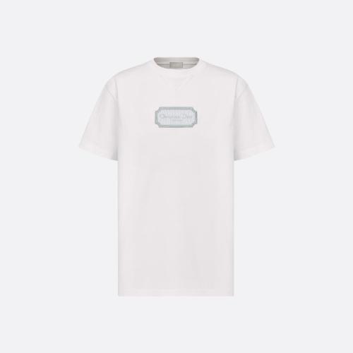  DIOR迪奥 22年秋冬 男士 短袖T恤 宽松版型 T 恤 243J685B0554_C088