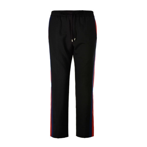 GUCCI/古驰 条纹羊毛七分男士休闲裤 493714 Z6903