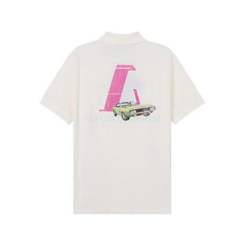 Emporio Armani/安普里奥阿玛尼【22春夏新款】男士赛车胶囊系列棉质短袖POLO衫 3L1F8P 1JX5Z