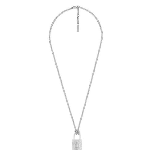 DIOR/迪奥 男士DIOR OBLIQUE图案挂锁黄铜项链 N1096HOMMT_D000