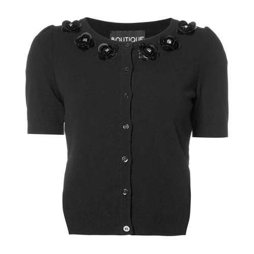 MOSCHINO/莫斯奇诺  女装 女士黑色时尚春夏短袖T恤 A09101101555