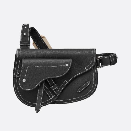  DIOR迪奥 22年秋冬 男士 单肩包 黑色小牛皮肩背包 1ADPO095YKK_H00N 预定商品1-3周发货