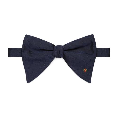  GUCCI古驰 22年秋冬 男士 真丝领结 658252 4G009 4100