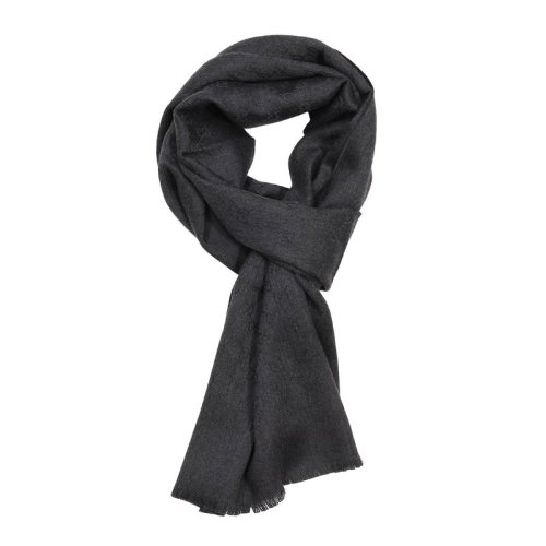 GUCCI/古驰 男女同款 中性灰色羊绒GG提花长款围巾围脖 456362-4G201多色可选