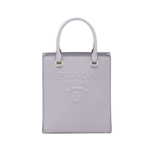 PRADA/普拉达 22新款 女士小号紫藤色saffiano皮革珐琅徽标拆卸织物肩带单肩手提斜挎包1BA333_NZV_F0230_V_N2A