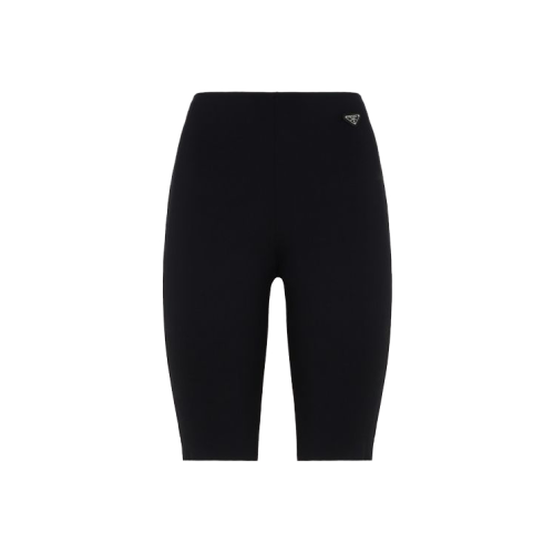 PRADA/普拉达 黑色女士短裤骑行裤 321281YQ4