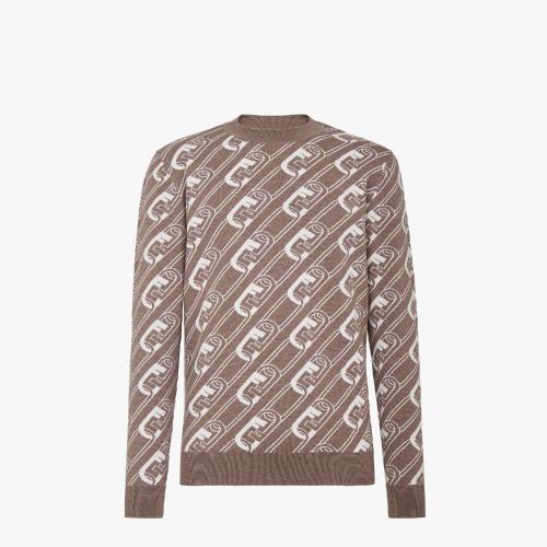  FENDI芬迪 22年秋冬 男士 针织衫 Jumper FZX061AL3IF0UHM