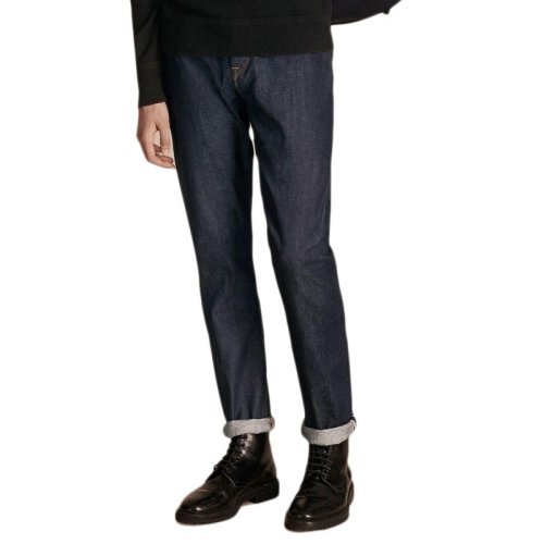  BURBERRY/博柏利 男士黑色棉质牛仔裤 3983610 PLFSX