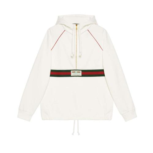  GUCCI古驰 22年秋冬 男士 饰织带和Gucci标签卫衣 645320 XJDAK 9146