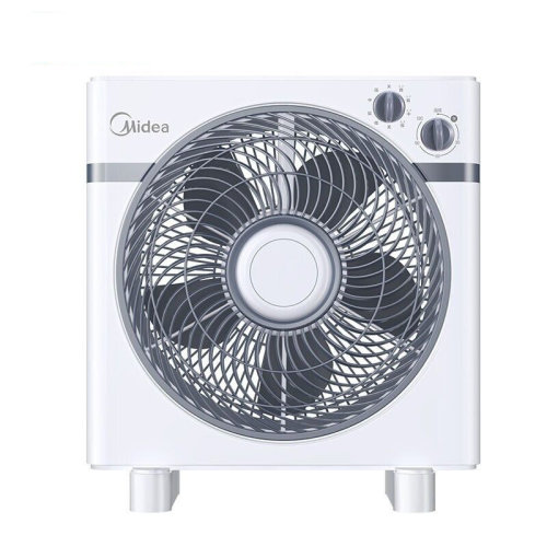 Midea/美的家用节能定时电风扇五叶台式转页扇办公室学生宿舍低噪台扇12寸落地扇风扇KYT30-15AW