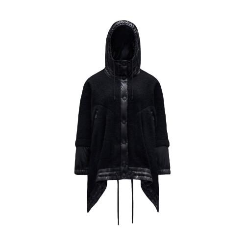  MONCLER蒙可蒙克莱 22年秋冬 女士 斗篷 Mohair， Wool %26 Alpaca Cape H20983G00004M1254999