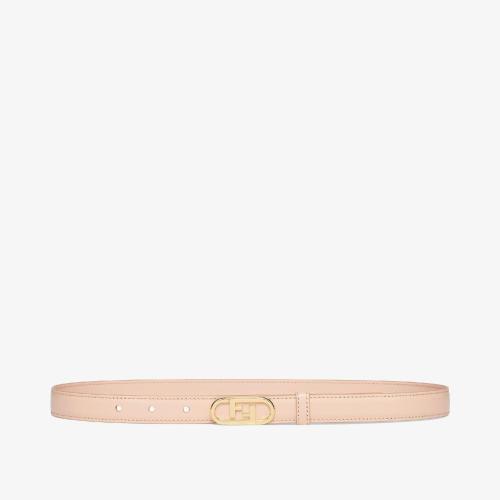  FENDI芬迪 22年秋冬 女士 腰带 粉红色皮带 8C0652AAIWF14N1