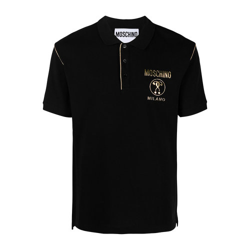 MOSCHINO/莫斯奇诺  春夏 时尚 男性 黑色 男士短POLO A1279 2042 1555