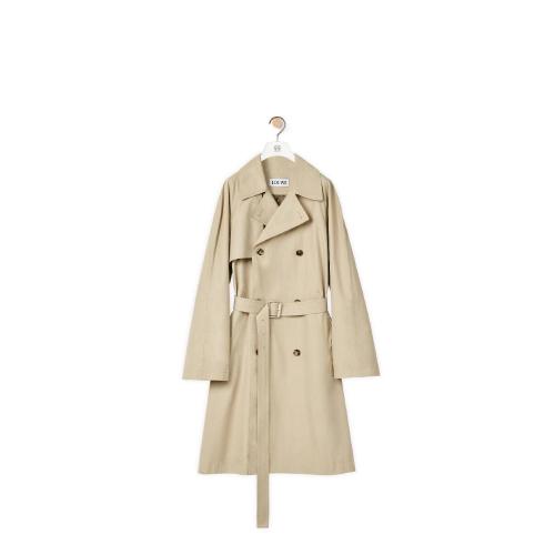  LOEWE罗意威 22年秋冬 男士 风衣 Trench coat in cotton H526Y01W77-1250