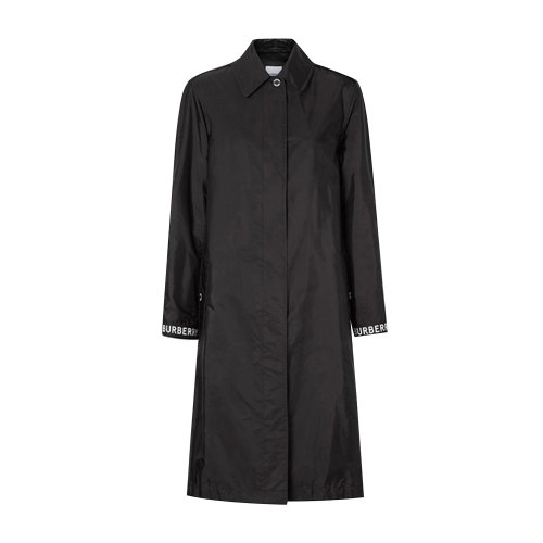 BURBERRY/博柏利 服装 巴宝莉 外套 风衣 大衣 翻领 黑色 女士大衣